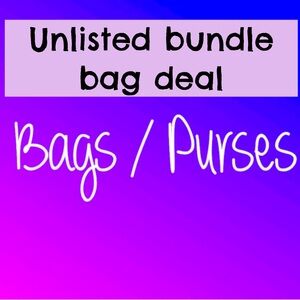 Unlisted bundle purse deal for resellers 💜